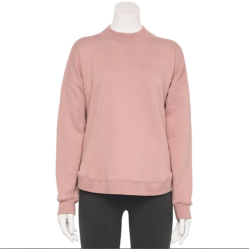 Ultrasoft Fleece Mockneck Sweatshirt